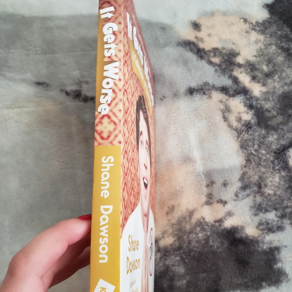 It Gets Worse: A Collection of Essays by Shane Dawson Humor Paperback Novel